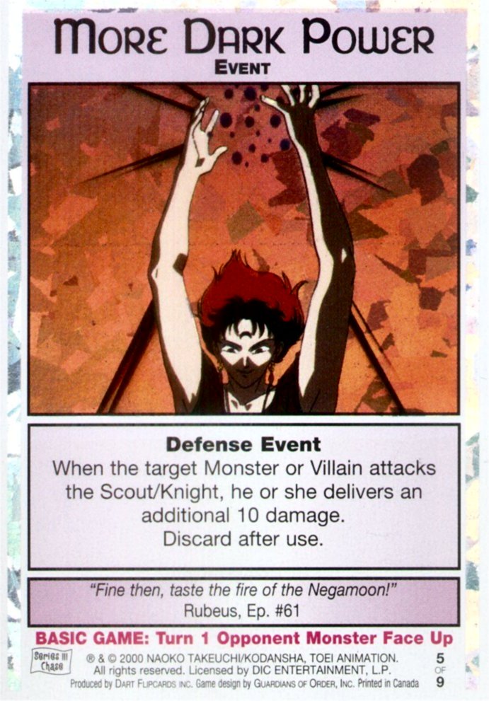 More Dark Power - Series III Chase Promo
